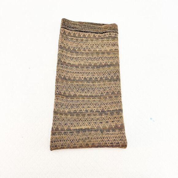 House of Harlow 1960 Brown Metallic Long Pencil Skirt Size M - Picture 6 of 7